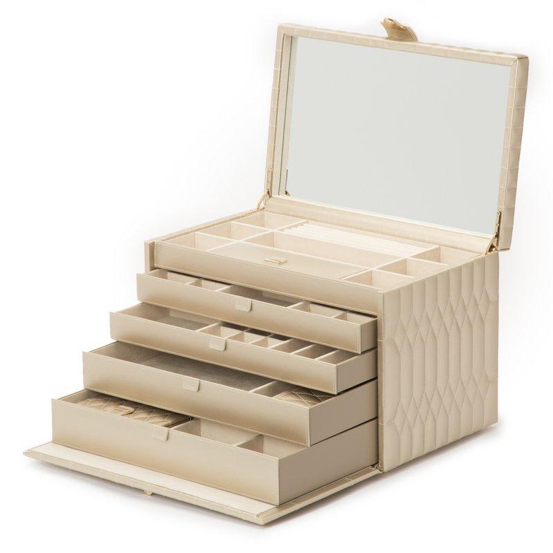 Wolf Jewellery Box Caroline Extra Large Champagne 329546