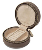 Wolf Jewellery Travel Case Zoe Round Mink 393213