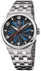 Perrelet Watch Turbine Titanium 41 Blue Bracelet A4066/2