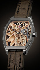 ArtyA Watch Son of Gears Son of Gears Edelweiss Gold On Steel Limited Edition Son of Gears Edelweiss Gold On Steel