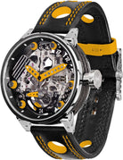 B.R.M. Watch R-46 Orange Hands R-46-TN-AO Image 1