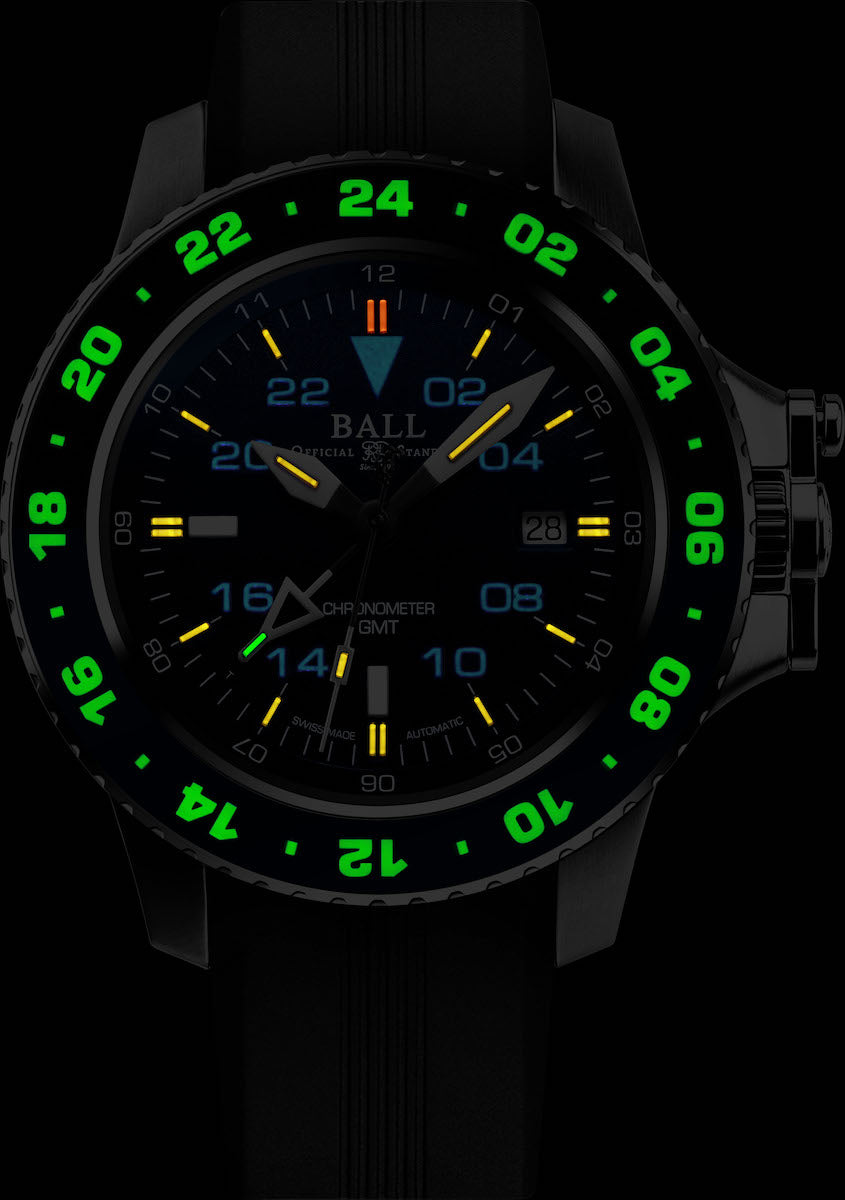 Ball Watch Company Engineer Hydrocarbon AeroGMT II Limited Edition Watch DG2018C-P5C-BE Image 4