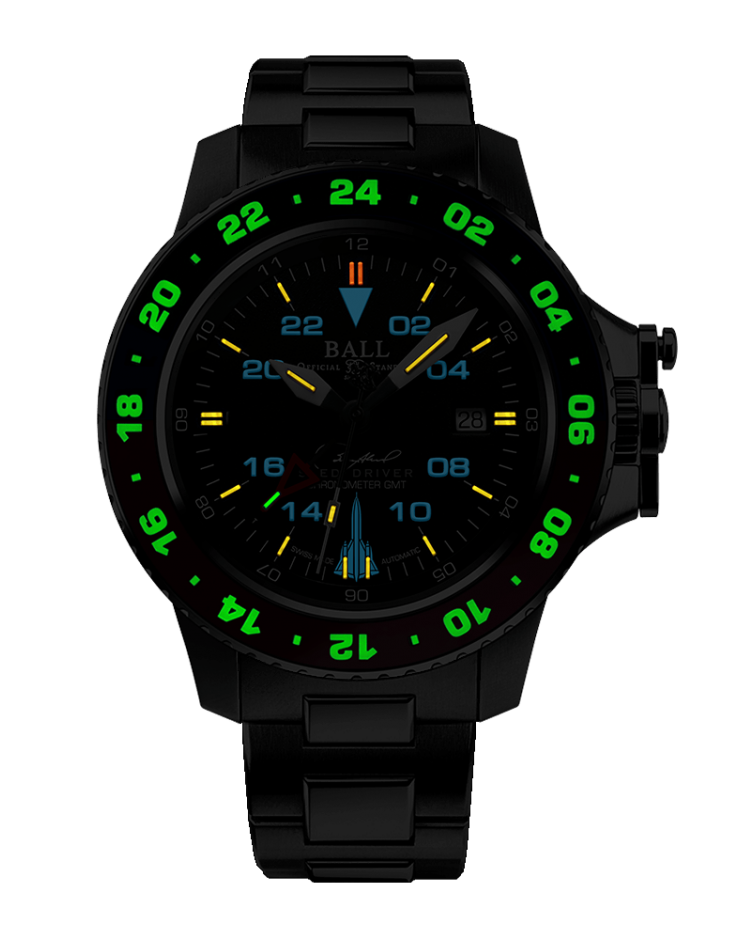 Ball Watch Company Engineer Hydrocarbon AeroGMT Sled Driver 42 Limited Edition Watch DG2018C-S18C-BK Image 2