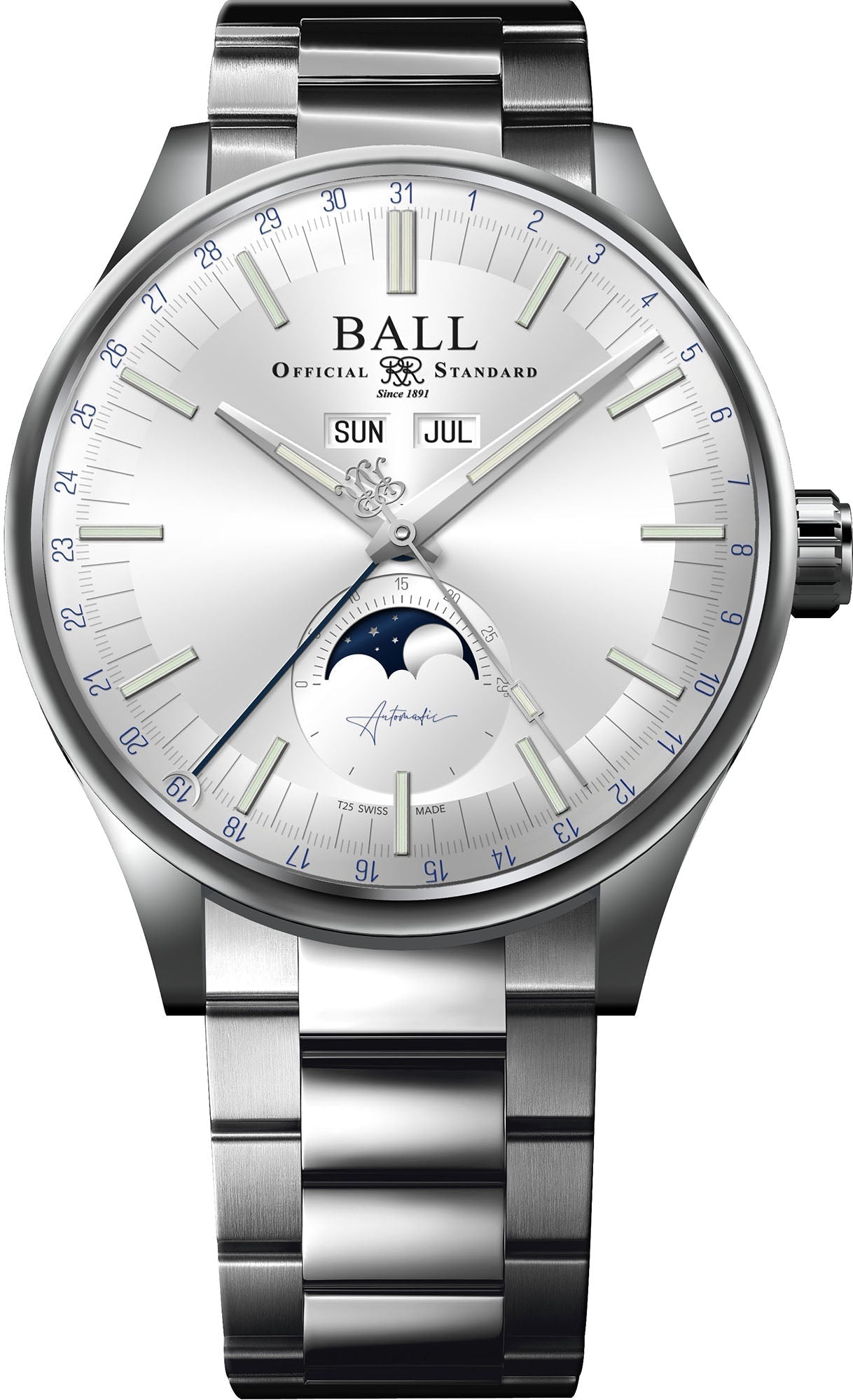 Ball Watch Company Engineer II Moon Calendar Limited Edition Watch NM3016C-S1J-SL Image 1