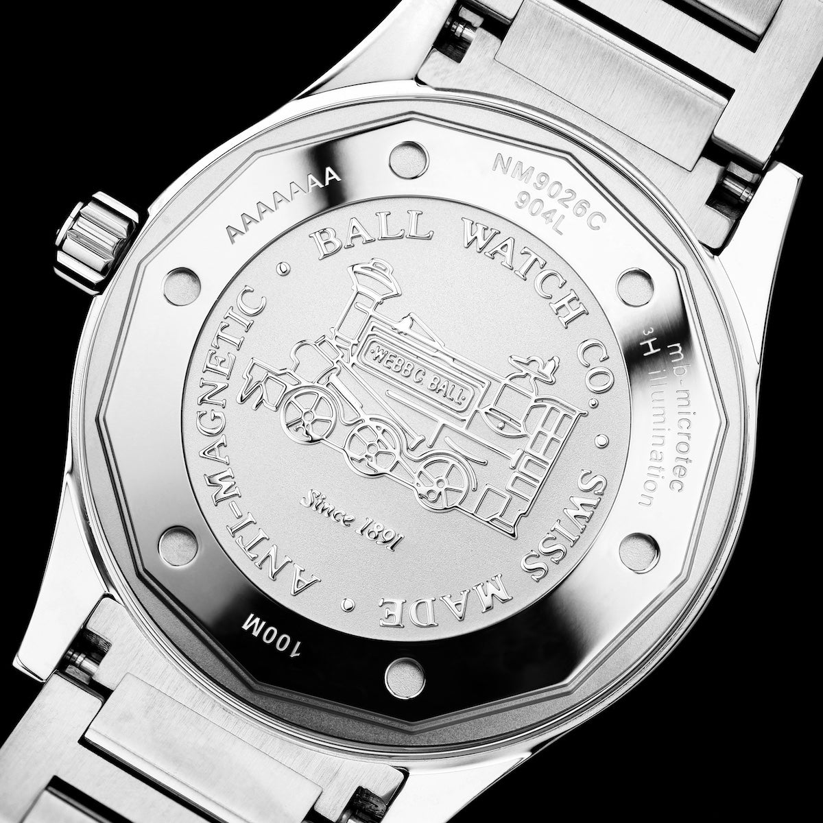 Ball Watch Company Engineer III Marvelight Chronometer Rainbow Watch NM9026C-S46C-MSLR Image 3