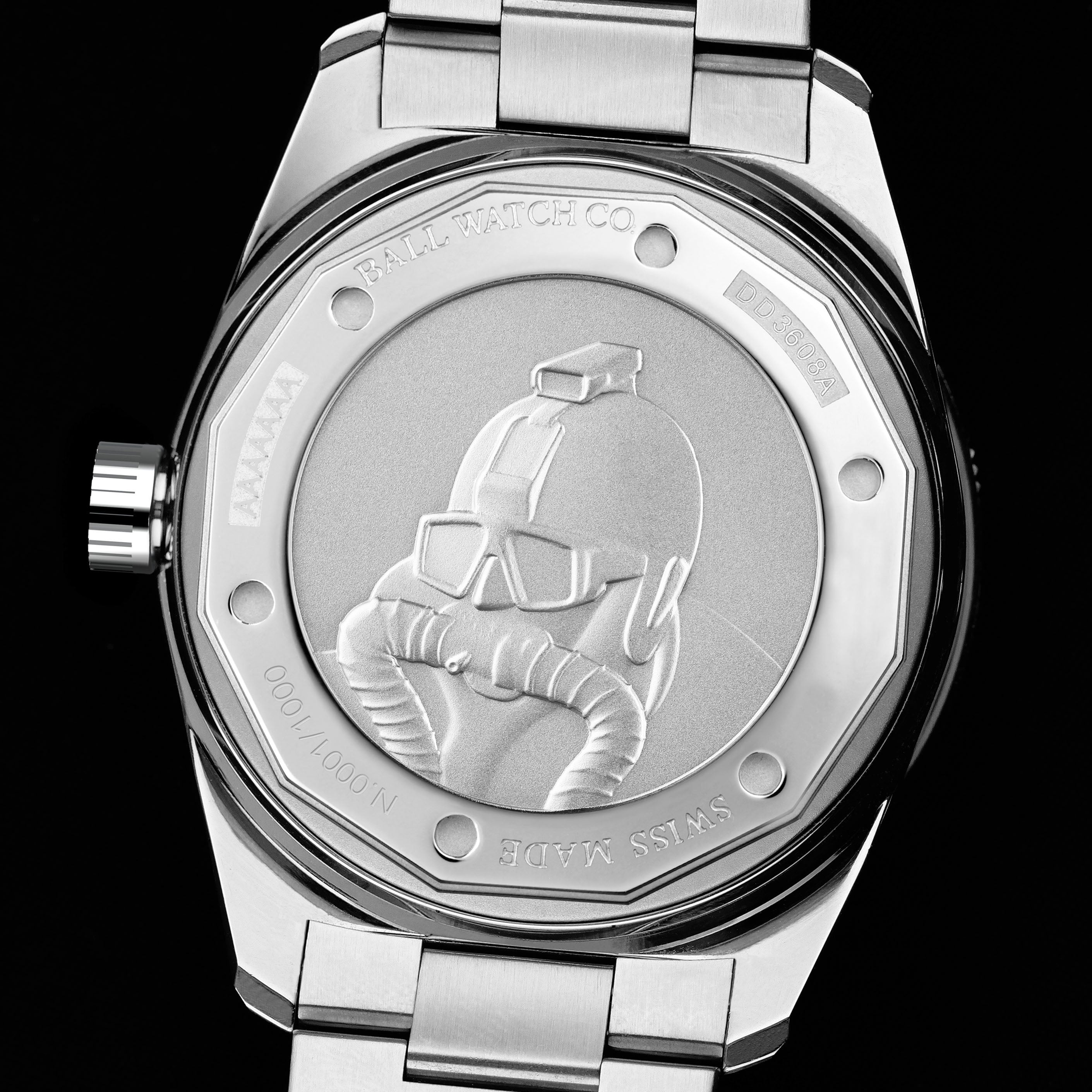 Ball Watch Company Engineer M Skindiver III Limited Edition Watch DD3100A-S1C-BK Image 4