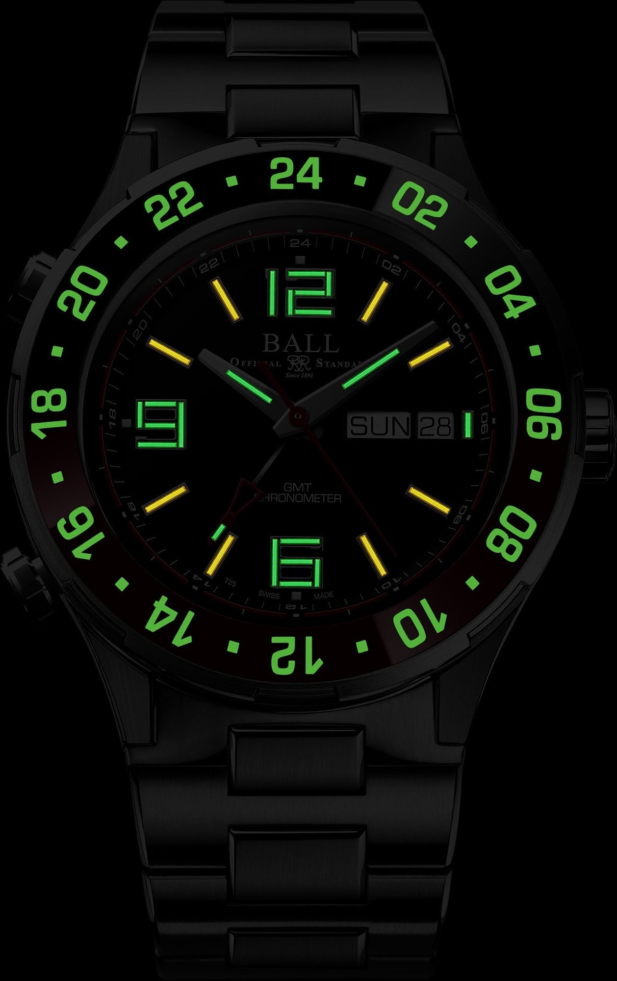 Ball Watch Company Roadmaster Marine GMT Limited Edition Watch DG3030B-S8CJ-BK Image 2