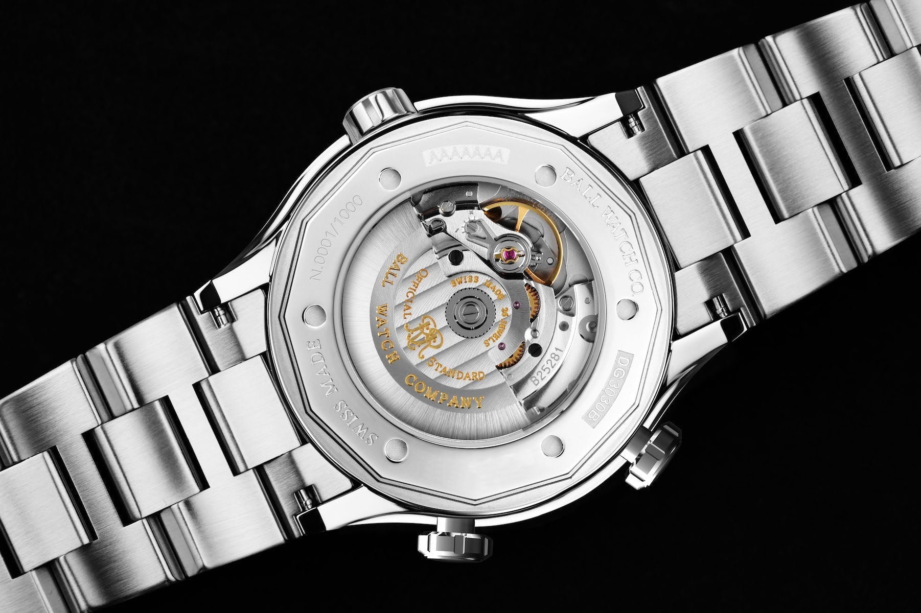 Ball Watch Company Roadmaster Marine GMT Limited Edition Watch DG3030B-S9CJ-BK Image 3