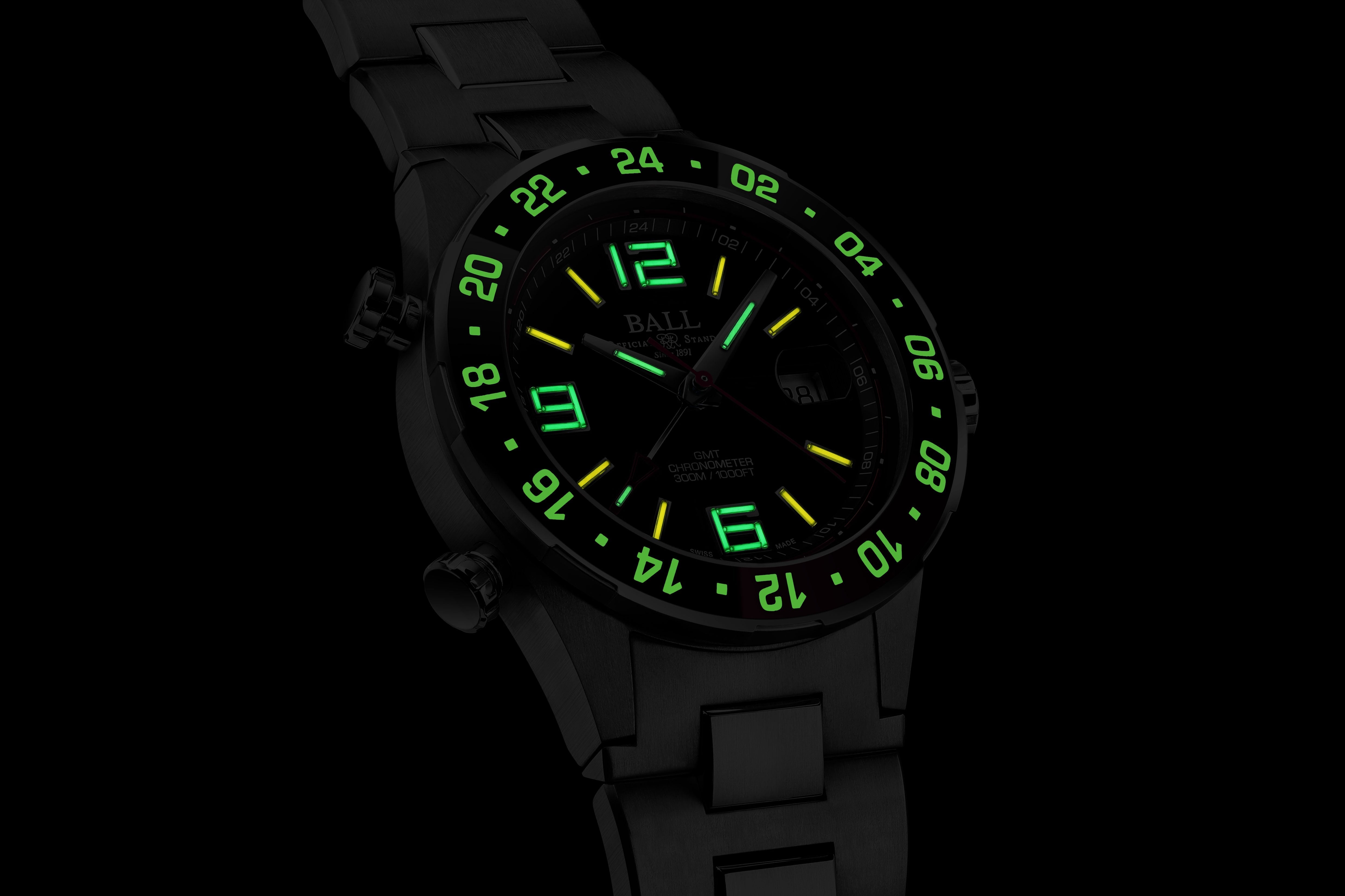 Ball Watch Company Roadmaster Pilot GMT Limited Edition Watch DG3038A-S1C-WH Image 3