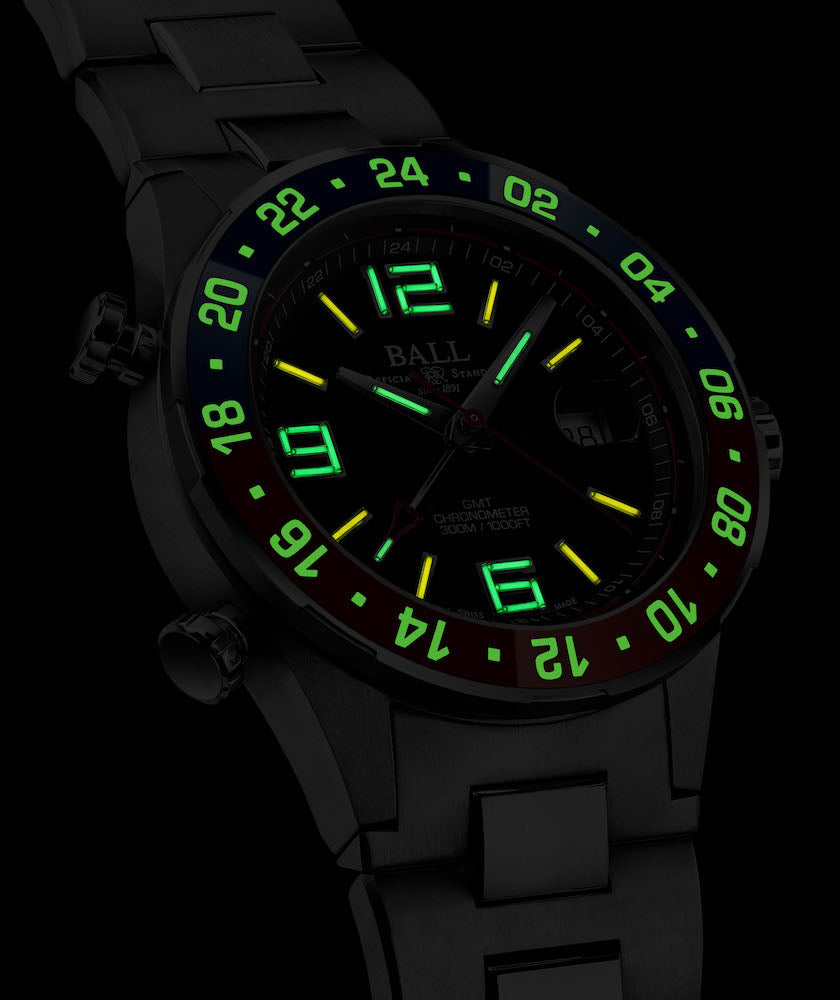 Ball Watch Company Roadmaster Pilot GMT Limited Edition Watch DG3038A-S2C-BK Image 3