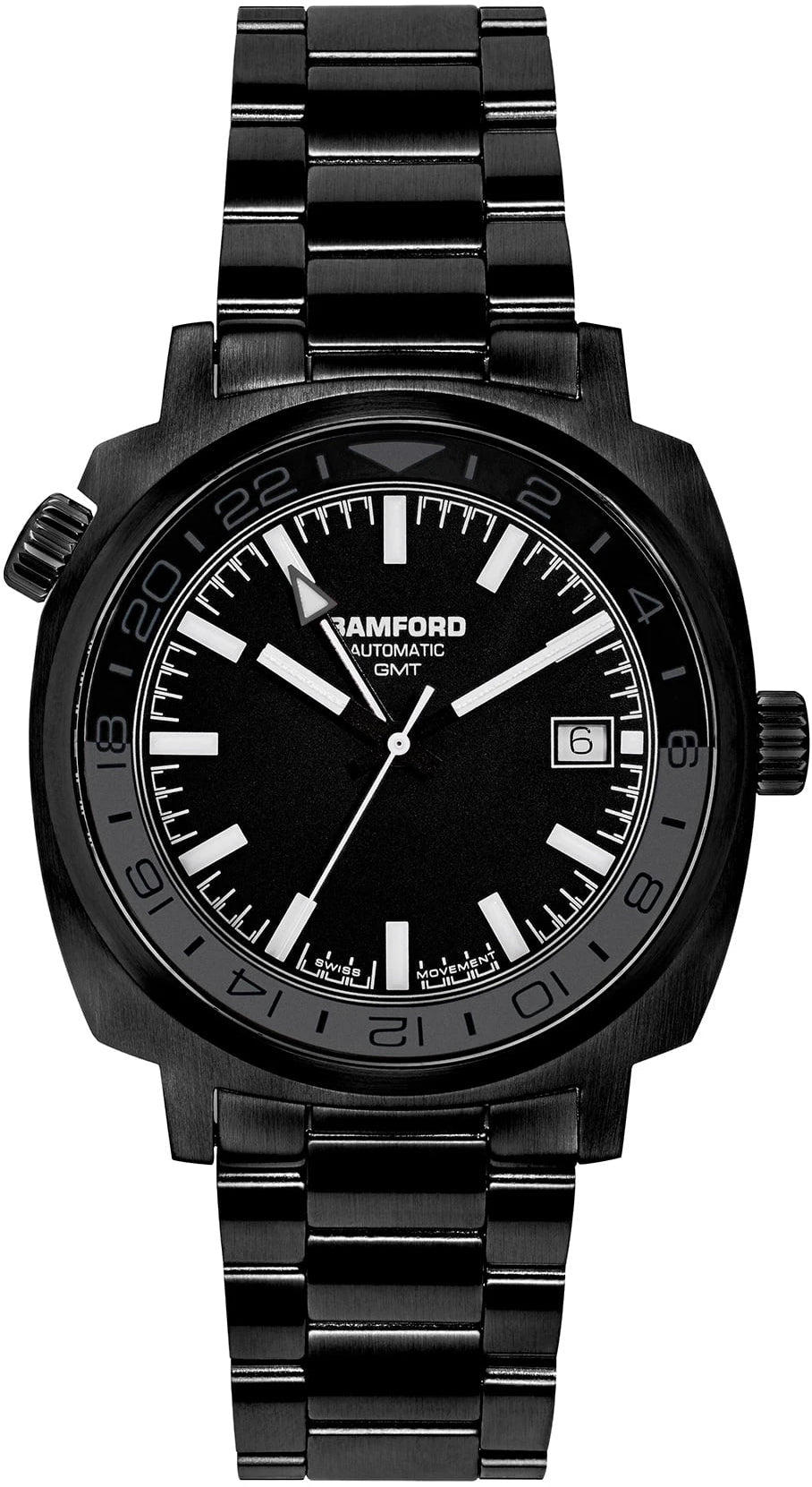 Bamford Watch GMT Black Predator GMT-BLK-PREDATOR