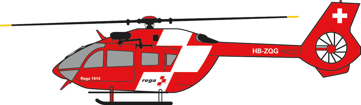 Big Crown ProPilot Rega Fleet Airbus Helicopters H145 HB-ZQI Limited Edition D 01 798 7773 4284 HB-ZQI-Set Image 9