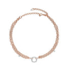 Bigli Elements 18ct Rose Gold and White Gold Diamond Necklace BIG-004 Image 1