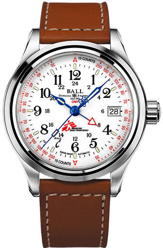 Ball Watch Company Trainmaster Pulsemeter GMT MSF GM1038D-L7J-WH