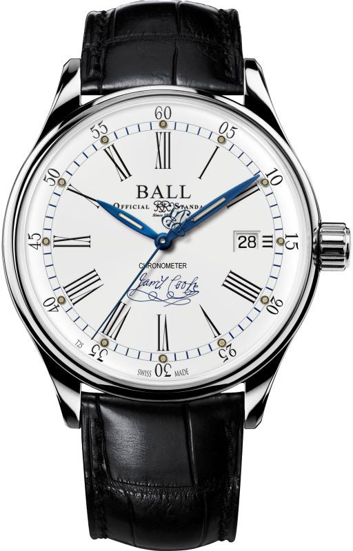 Ball Watch Company Trainmaster Endeavour Chronometer NM3288D-LL2CFJ-WH
