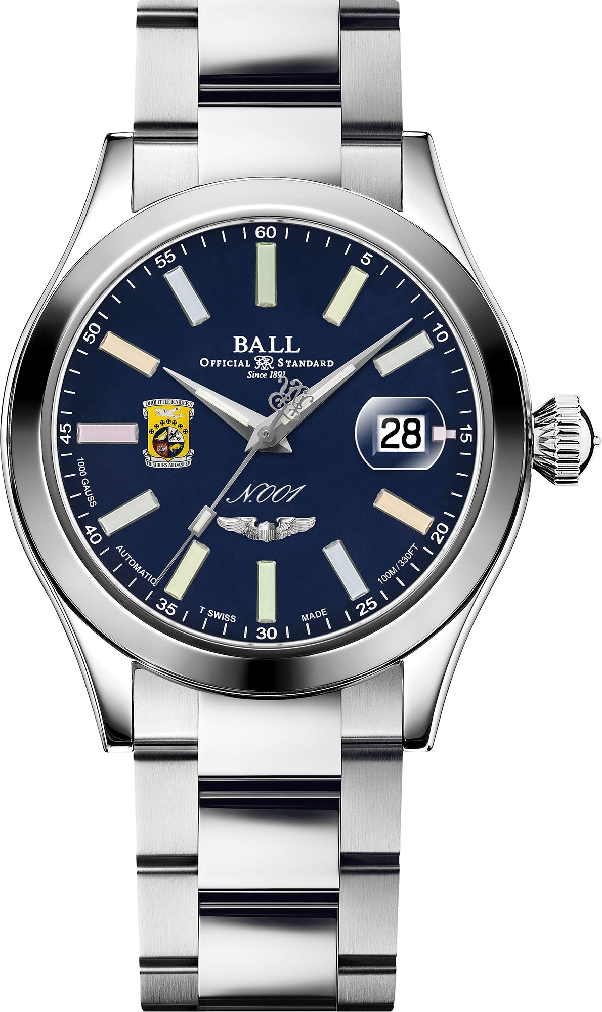 Ball Watch Company Engineer Master II Doolittle Raiders Limited Edition NM3000C-S1-BER
