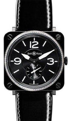 Bell & Ross BRS Black Ceramic Diamond BRS-BLCERAM-DIAM