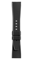 Bell & Ross Strap Vintage BR V2 Black Woven Rubber Medium B-P-027 MEDIUM