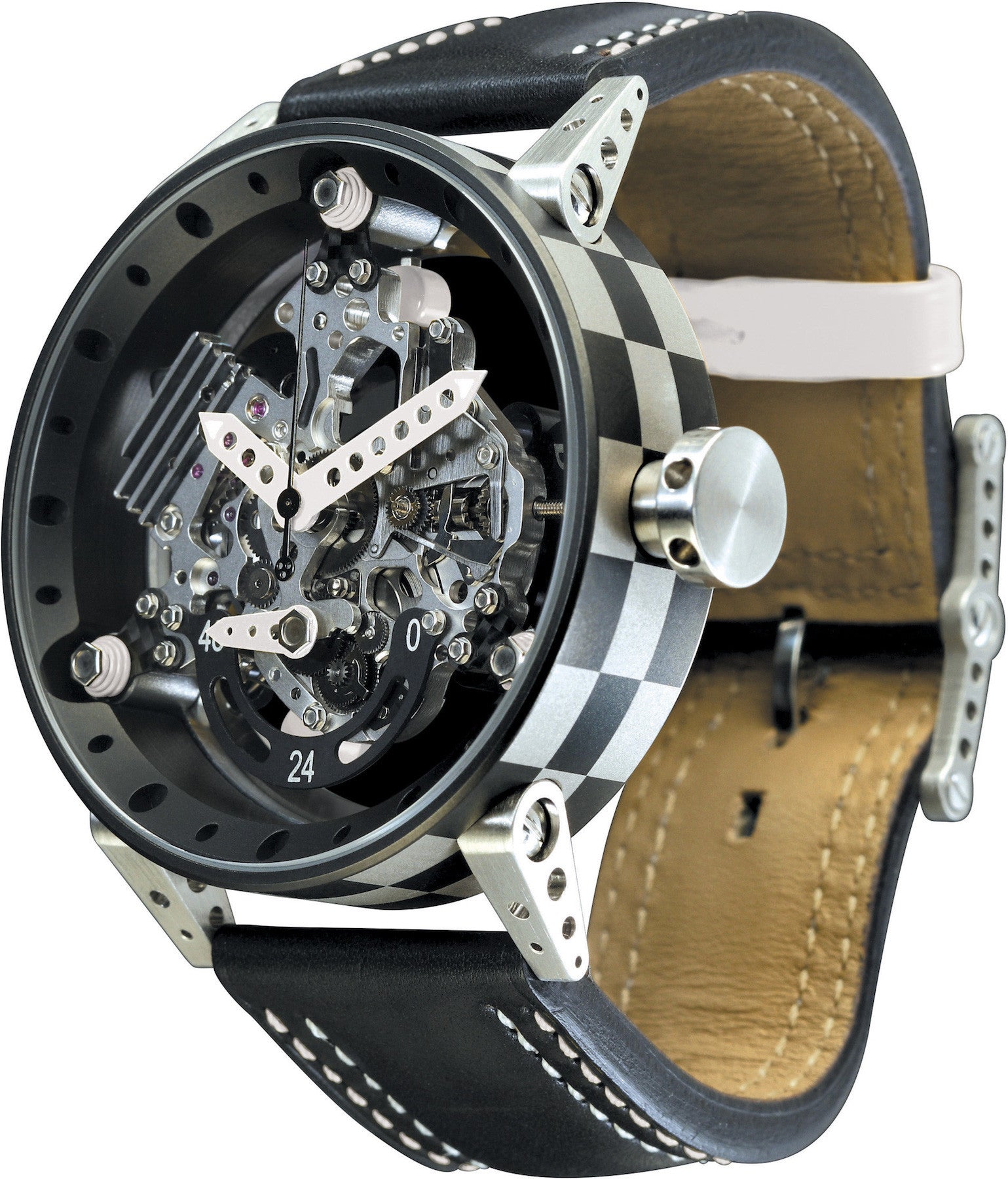 B.R.M Watch R-50-TN White Hands R-50-TN-AB