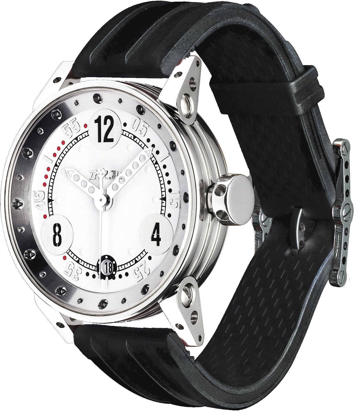 B.R.M Watch V7-38 Grey Hands V7-38-GTB
