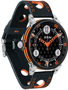 B.R.M Watch Golf Master Mens Mens Orange Hands GF6-44-SA-N-AO