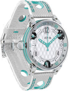 B.R.M Watch Golf Master Ladies Turquoise Hands GF7-38-SA-7472