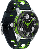 B.R.M Watch Golf Master Ladies Lime Green Hands GF7-38-SA-N-AVP
