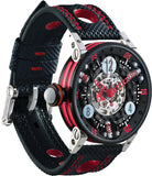 B.R.M Watch Golf Master Ladies Red Hands GF7-38-SA-N-SQ-AR