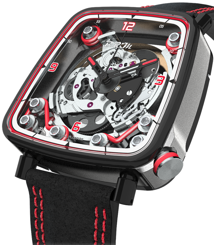 B.R.M. Watches FF39-40 Grey Titanium FF39-40-TG-LFN-R