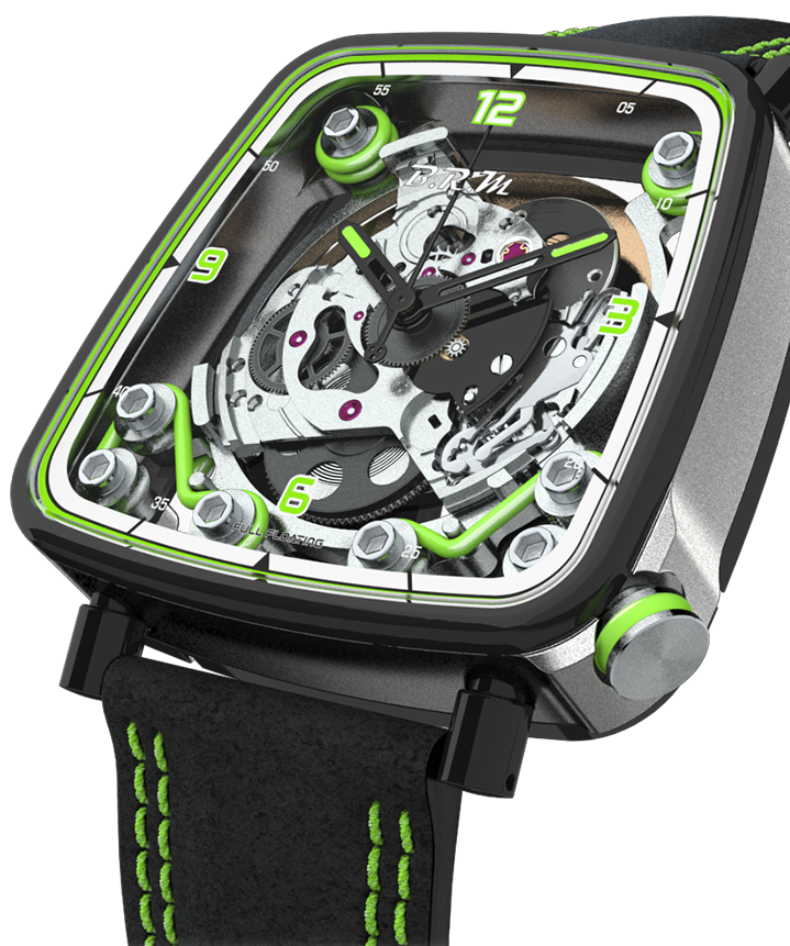 B.R.M. Watches FF39-40 Grey Titanium FF39-40-TG-LFN-VP