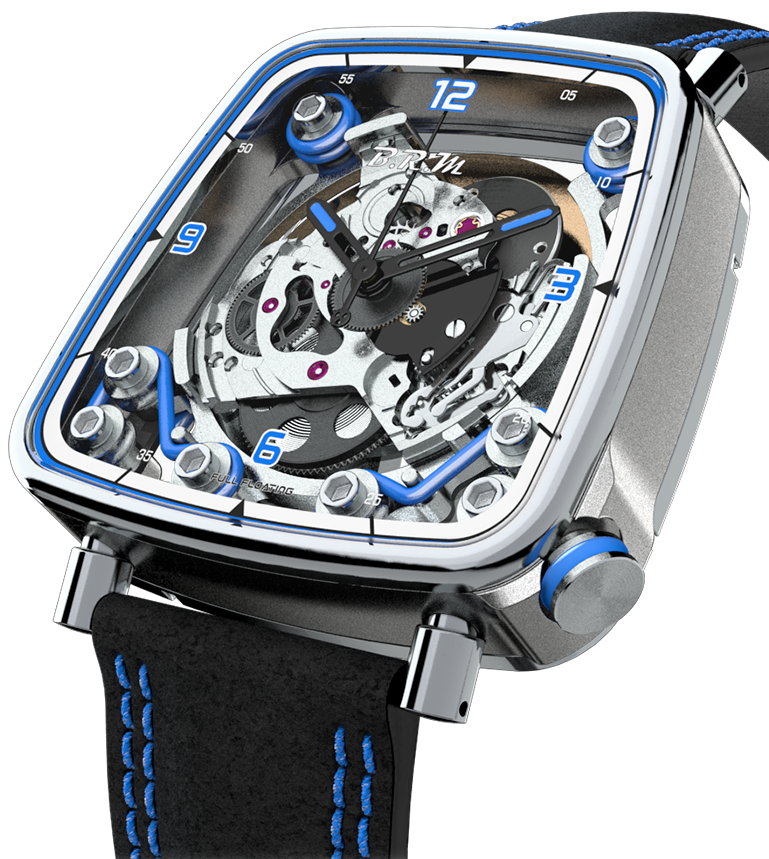 B.R.M. Watches FF39-40 Grey Titanium FF39-40-TG-LFG-BLM