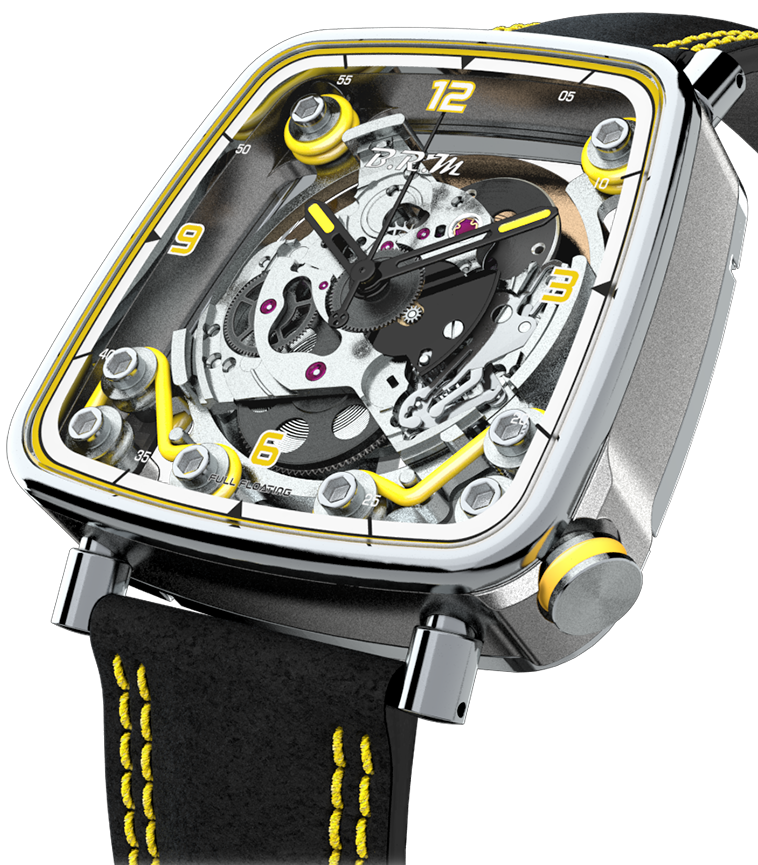 B.R.M. Watches FF39-40 Grey Titanium FF39-40-TG-LFG-J