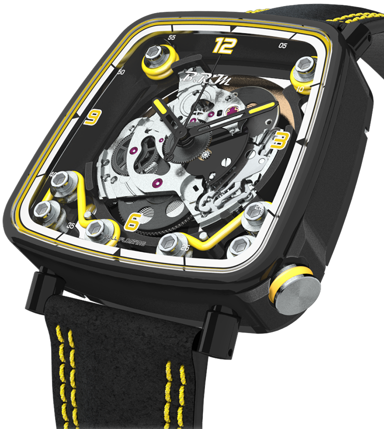 B.R.M. Watches FF39-40 Black Titanium FF39-40-TN-LFN-J