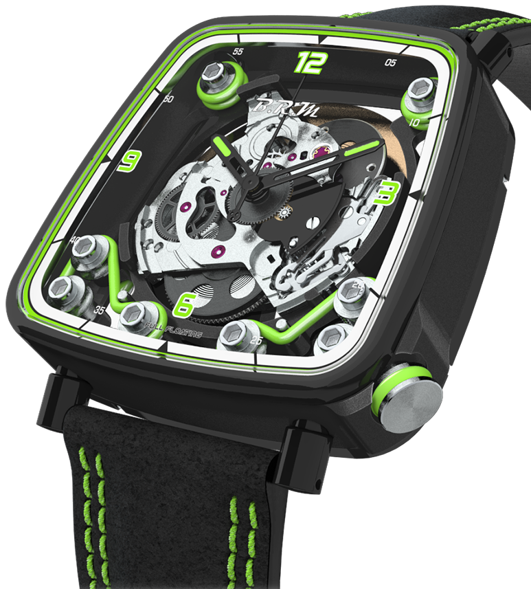 B.R.M. Watches FF39-40 Black Titanium FF39-40-TN-LFN-VP
