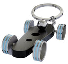 B.R.M. Key Chain Bolides by B.R.M Black w Light Blue Wheel Support Ring