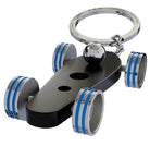 B.R.M. Key Chain Bolides by B.R.M Black w French Blue Wheel Support Ring