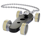 B.R.M. Key Chain Bolides by B.R.M Black w Yellow Wheel Support Chain