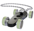 B.R.M. Key Chain Bolides by B.R.M Black w Apple Green Wheel Support Chain
