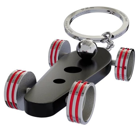B.R.M. Key Chain Bolides by B.R.M Black w Red Wheel Support Ring