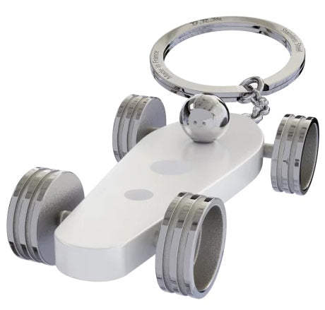 B.R.M. Key Chain Bolides by B.R.M White Support Ring