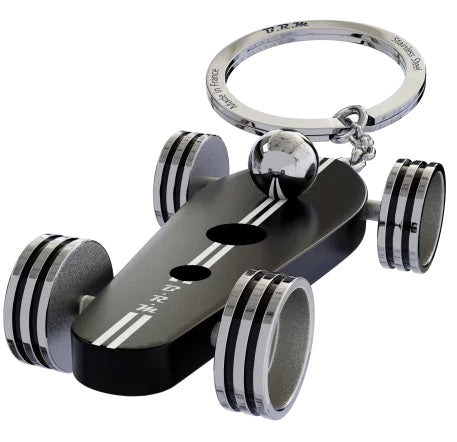 B.R.M. Key Chain Bolides by B.R.M White Stripes Watch