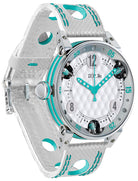 B.R.M Watch Golf Master Turquoise Hands Ladies GF6-44-SA-7472