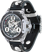 B.R.M Watch DDF6-44 Skeleton White Hands DDF6-44-SQ-AB