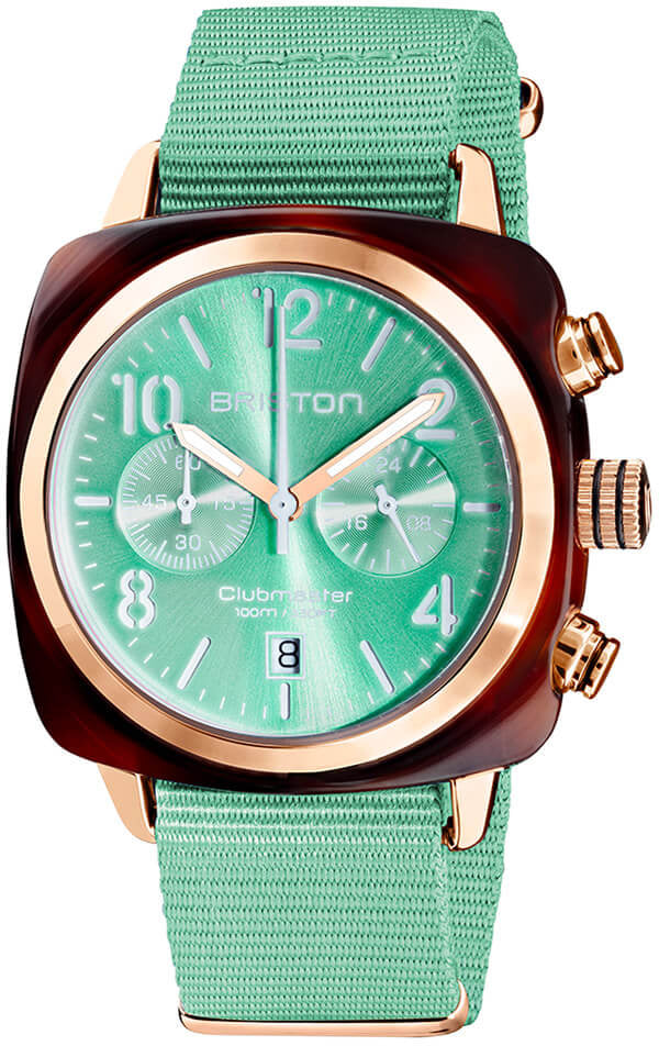 Briston Watch Clubmaster Classic Acetate Gold 19140.PRA.T.29.NGW