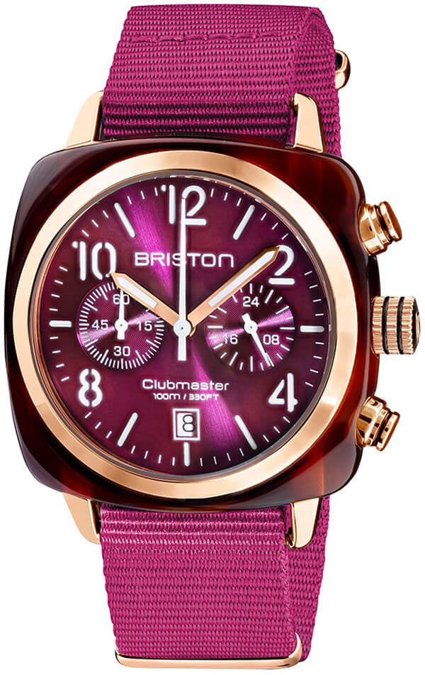Briston Watch Clubmaster Classic Acetate Gold 19140.PRA.T.32.NC