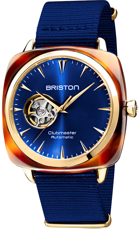 Briston Watch Clubmaster Classic Acetate Gold 19740.PYA.TI.9.NNB