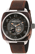 Briston Watch Streamliner Skeleton Amber Acetate 201042.SA.BR.1.CH