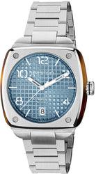 Briston Watch Streamliner Urban HMS Auto Steel Ice Blue 23640.S.T.25.SB