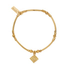 ChloBo Gold Plated Sterling Silver Creative Desires Bracelet CBO-468 Image 1