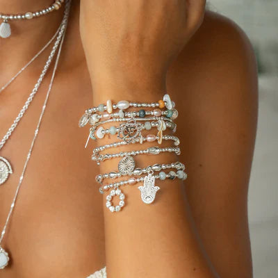 ChloBo Sterling Silver Divine Lotus Bracelet CBO-717 Image 2